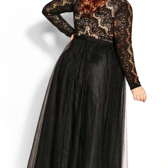 City Chick Rare Beauty Maxi Dress Size 16 - Picture 2 of 9